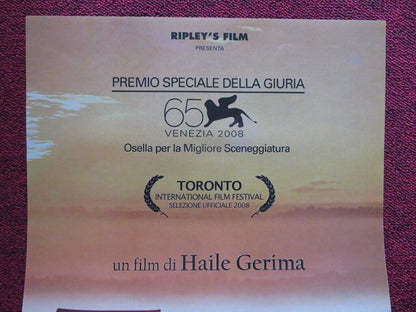 TEZA ITALIAN LOCANDINA (27"x12.5") POSTER AARON AREFE 2008 - Rendezvous Cinema