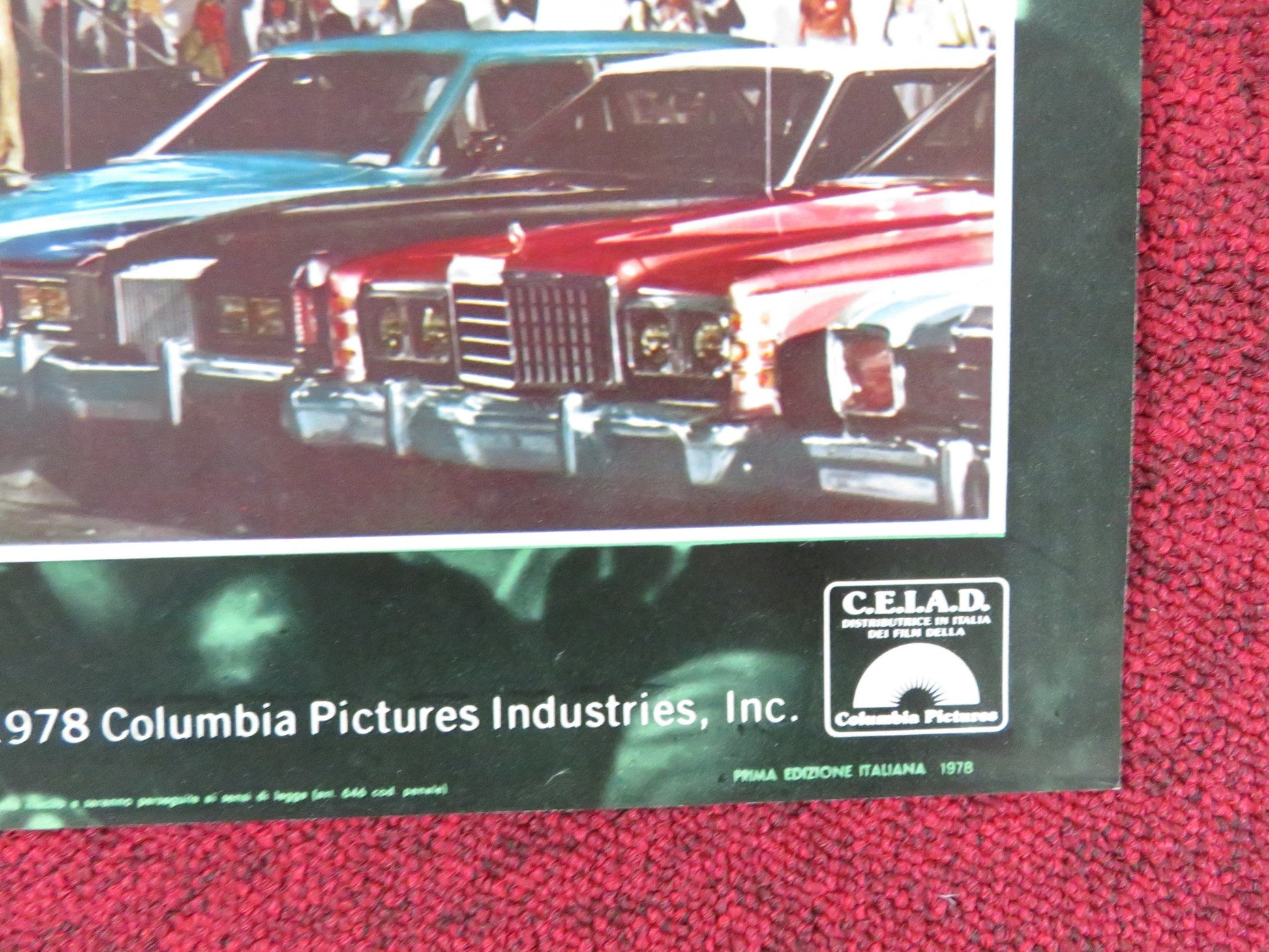 THANK GOD IT'S FRIDAY - F ITALIAN FOTOBUSTA POSTER DONNA SUMMER V.LANDSBURG 1978 Rendezvous Cinema Movie posters