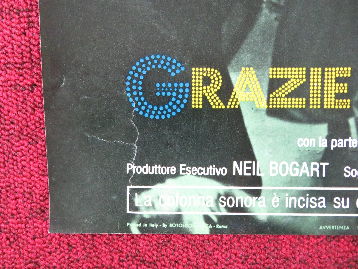 THANK GOD IT'S FRIDAY - F ITALIAN FOTOBUSTA POSTER DONNA SUMMER V.LANDSBURG 1978 Rendezvous Cinema Movie posters