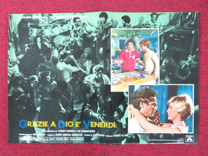 THANK GOD IT'S FRIDAY - G ITALIAN FOTOBUSTA POSTER DONNA SUMMER V.LANDSBURG 1978 Rendezvous Cinema Movie posters