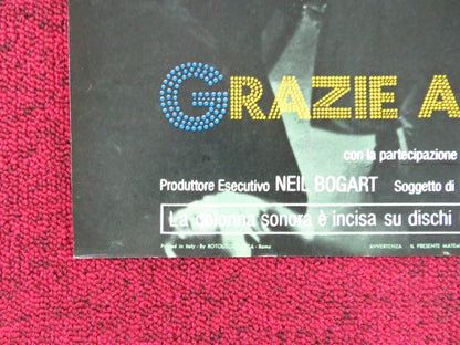 THANK GOD IT'S FRIDAY - H ITALIAN FOTOBUSTA POSTER DONNA SUMMER V.LANDSBURG 1978 Rendezvous Cinema Movie posters