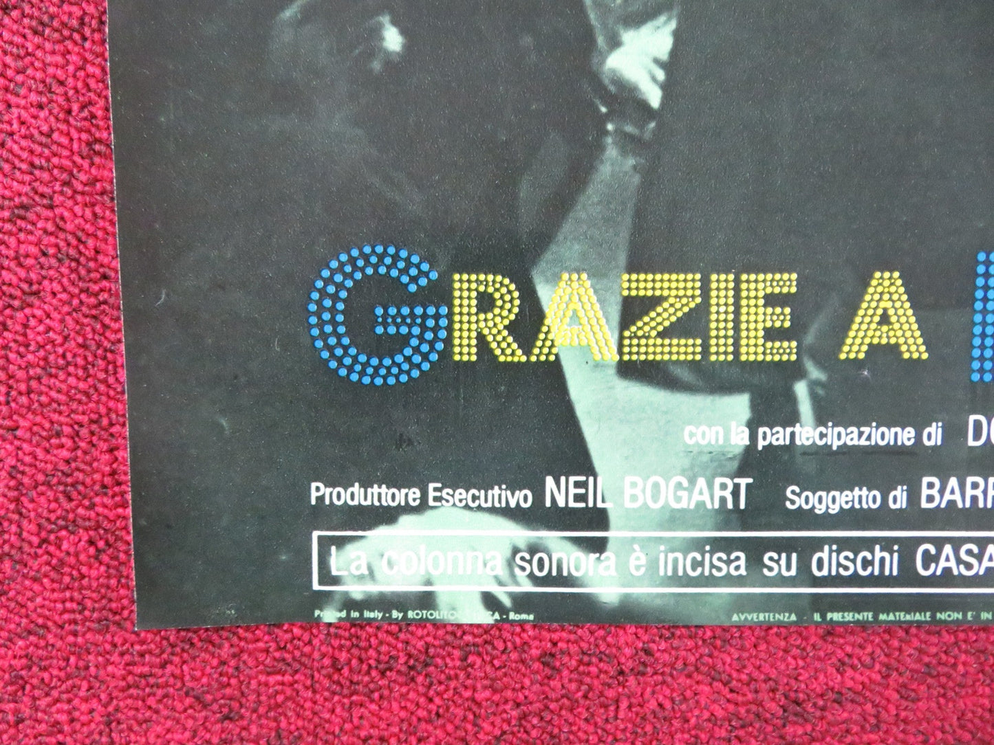 THANK GOD IT'S FRIDAY - I ITALIAN FOTOBUSTA POSTER DONNA SUMMER V.LANDSBURG 1978 Rendezvous Cinema Movie posters