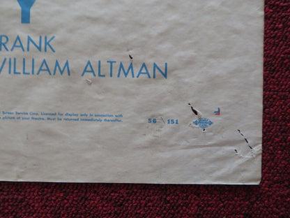 THAT CERTAIN FEELING FOLDED US ONE SHEET POSTER BOB HOPE EVA MARIE SAINT 1956 Movie posters