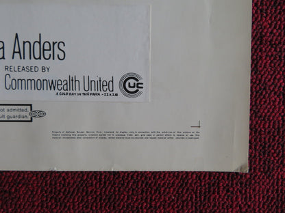 THAT COLD DAY IN THE PARK US HALF SHEET (22"x 28") POSTER SANDY DENNIS 1969 Rendezvous Cinema Movie posters