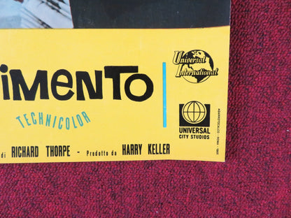 THAT FUNNY FEELING - D ITALIAN FOTOBUSTA POSTER SANDRA DEE BOBBY DARIN 1965 Rendezvous Cinema Movie posters