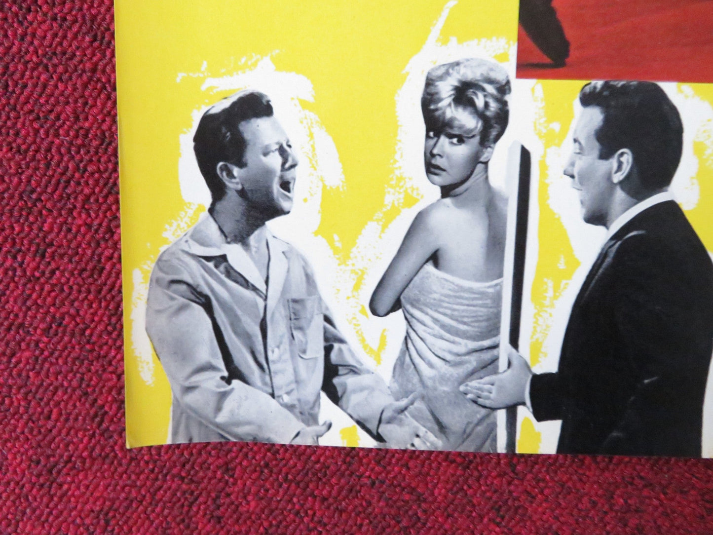 THAT FUNNY FEELING - E ITALIAN FOTOBUSTA POSTER SANDRA DEE BOBBY DARIN 1965 Rendezvous Cinema Movie posters