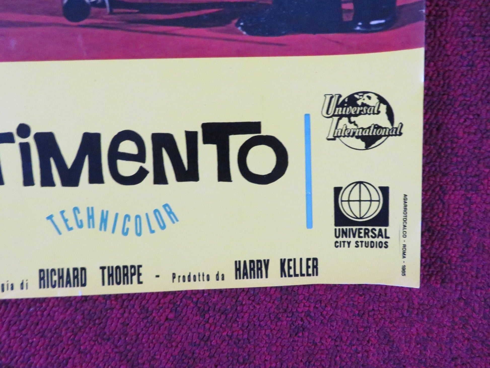 THAT FUNNY FEELING - E ITALIAN FOTOBUSTA POSTER SANDRA DEE BOBBY DARIN 1965 Rendezvous Cinema Movie posters