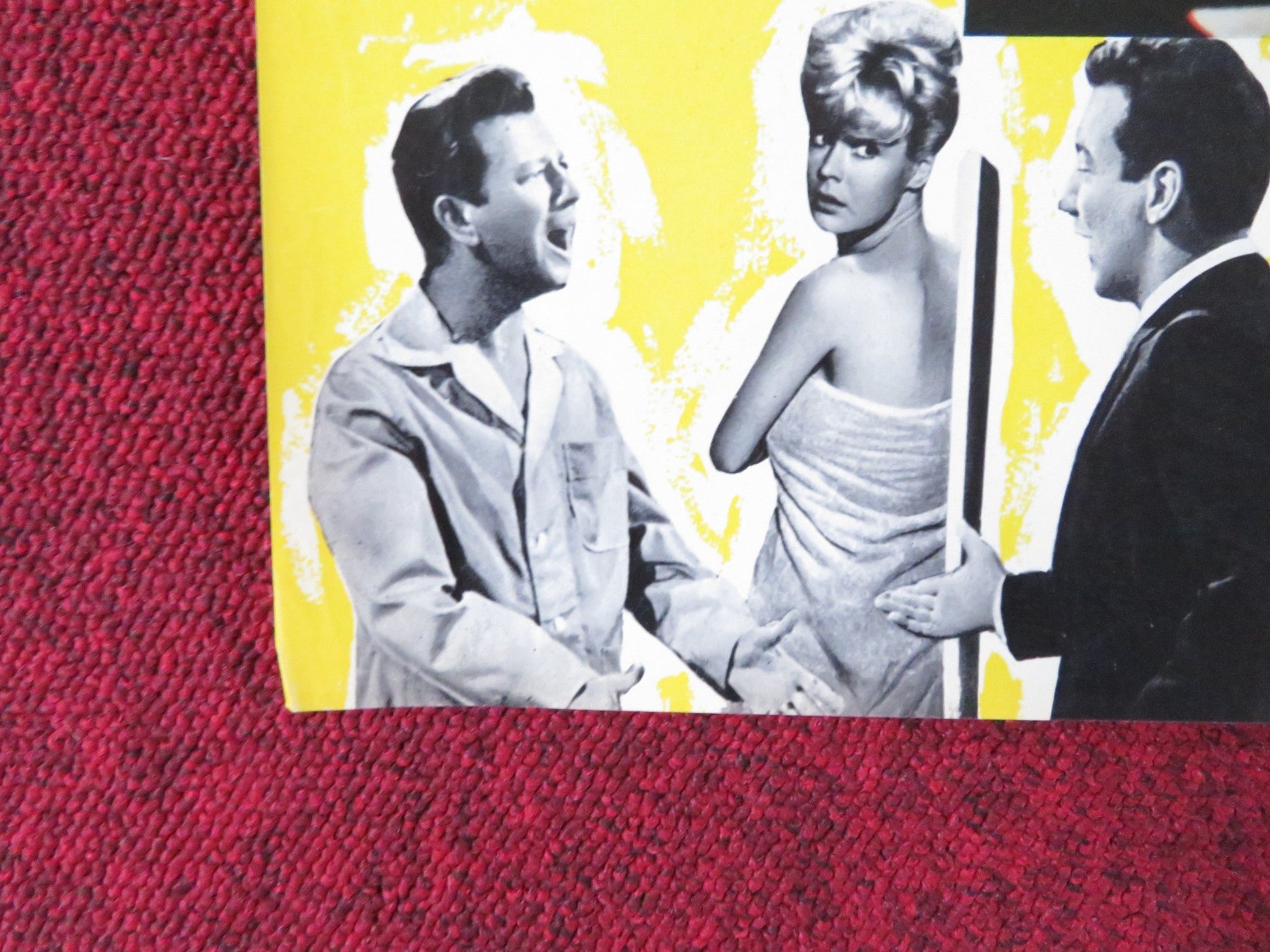 THAT FUNNY FEELING - F ITALIAN FOTOBUSTA POSTER SANDRA DEE BOBBY DARIN 1965 Rendezvous Cinema Movie posters