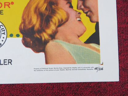 THAT FUNNY FEELING FOLDED US ONE SHEET POSTER SANDRA DEE BOBBY DARIN 1965 Rendezvous Cinema Movie posters
