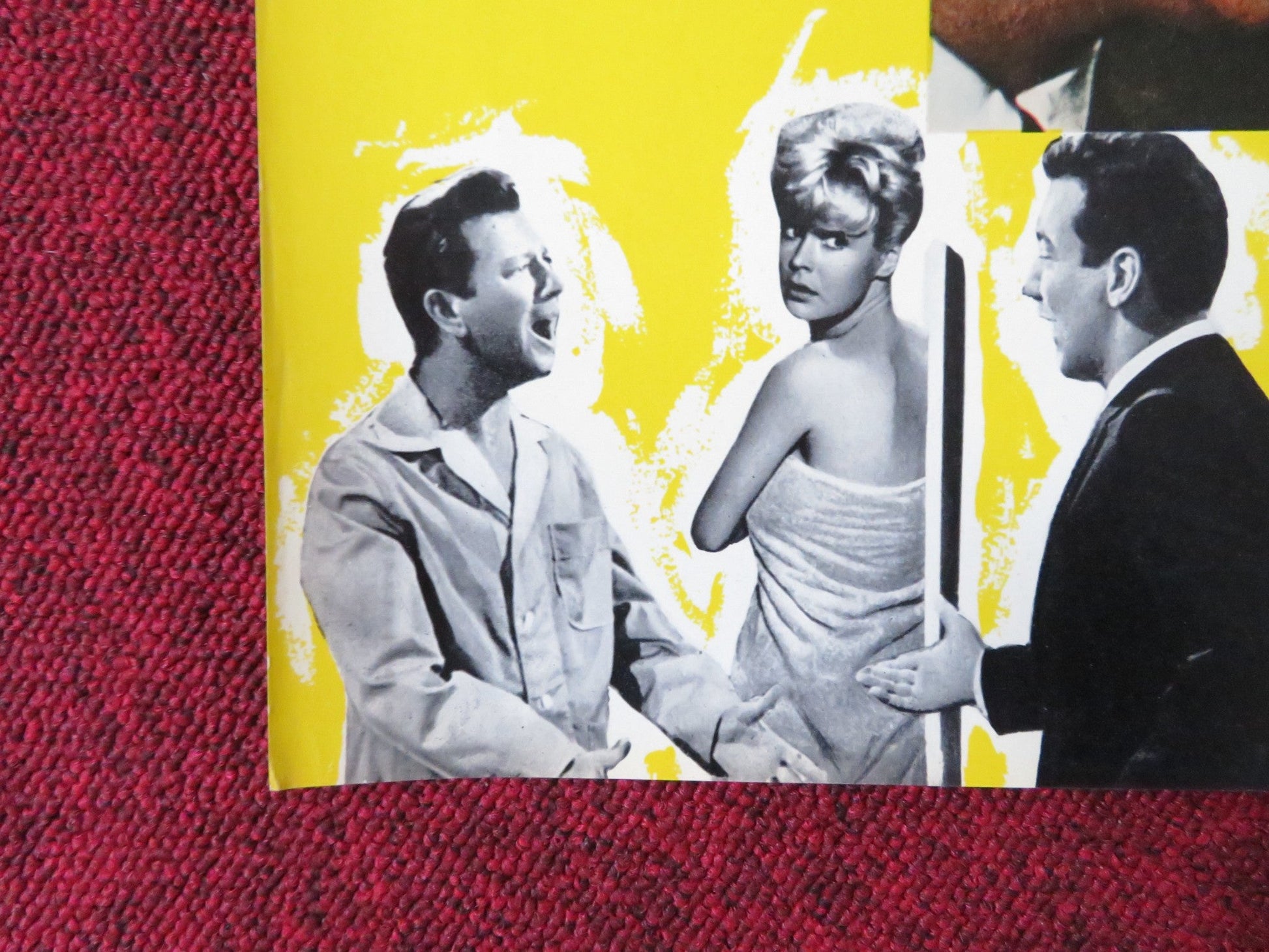 THAT FUNNY FEELING - H ITALIAN FOTOBUSTA POSTER SANDRA DEE BOBBY DARIN 1965 Rendezvous Cinema Movie posters