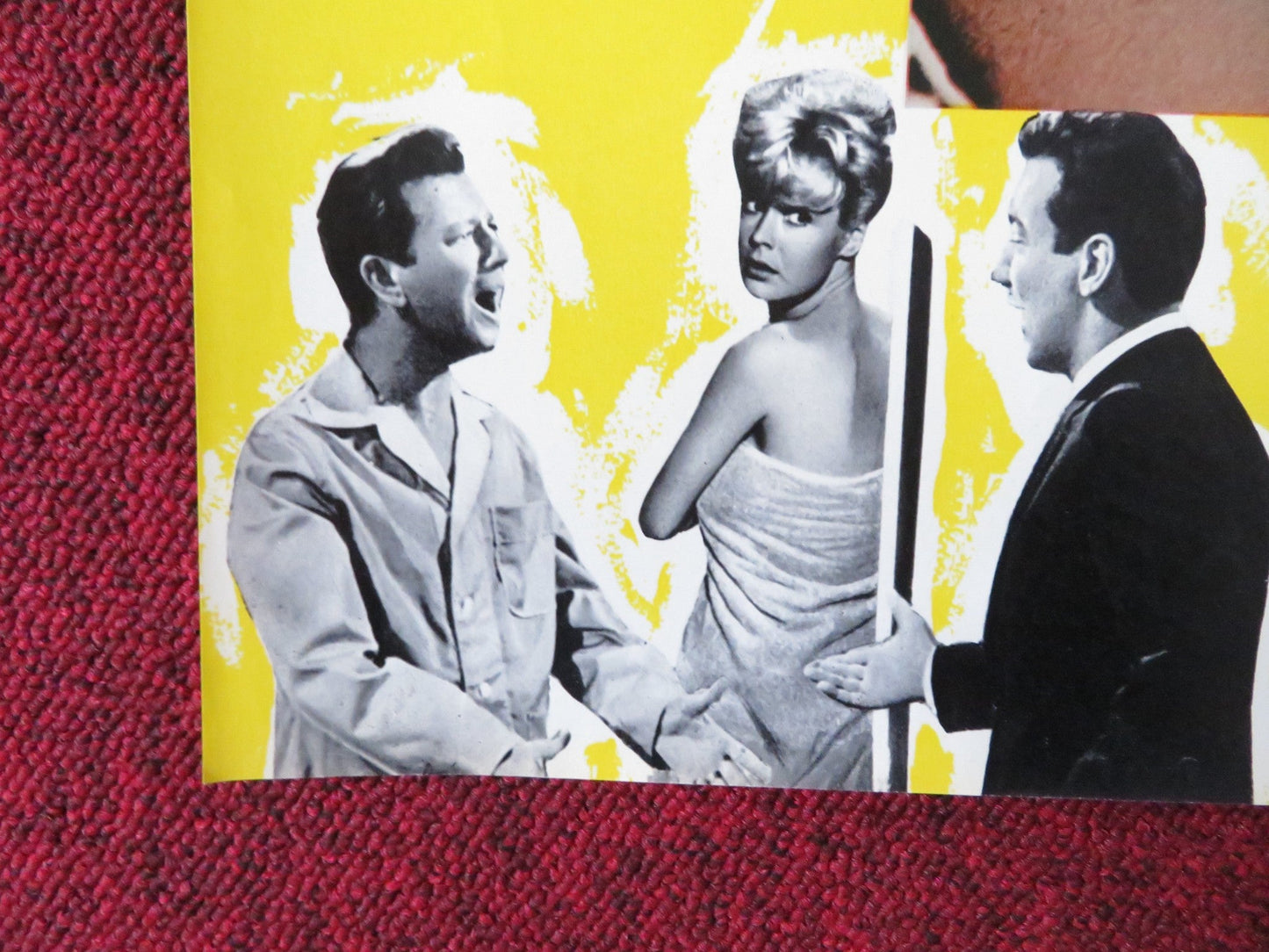 THAT FUNNY FEELING - I ITALIAN FOTOBUSTA POSTER SANDRA DEE BOBBY DARIN 1965 Rendezvous Cinema Movie posters