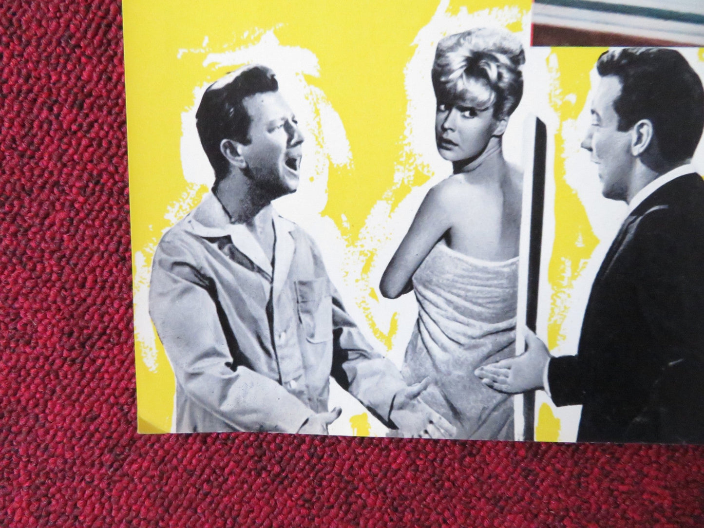 THAT FUNNY FEELING - J ITALIAN FOTOBUSTA POSTER SANDRA DEE BOBBY DARIN 1965 Rendezvous Cinema Movie posters