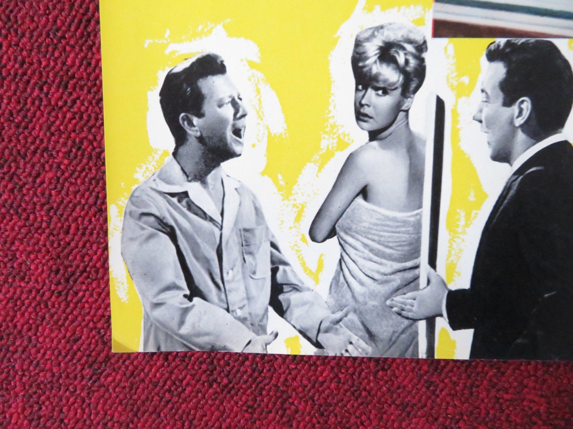 THAT FUNNY FEELING - J ITALIAN FOTOBUSTA POSTER SANDRA DEE BOBBY DARIN 1965 Rendezvous Cinema Movie posters