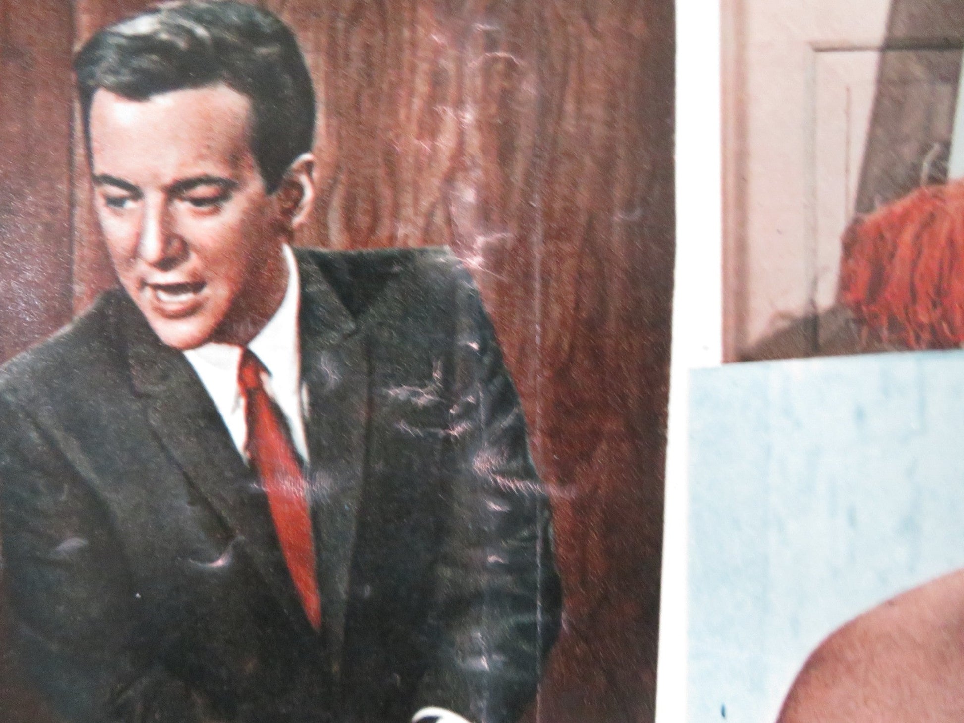 THAT FUNNY FEELING - J ITALIAN FOTOBUSTA POSTER SANDRA DEE BOBBY DARIN 1965 Rendezvous Cinema Movie posters