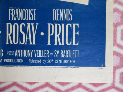THAT LADY FOLDED US ONE SHEET POSTER OLIVIA DE HAVILLAND 1955 Movie posters