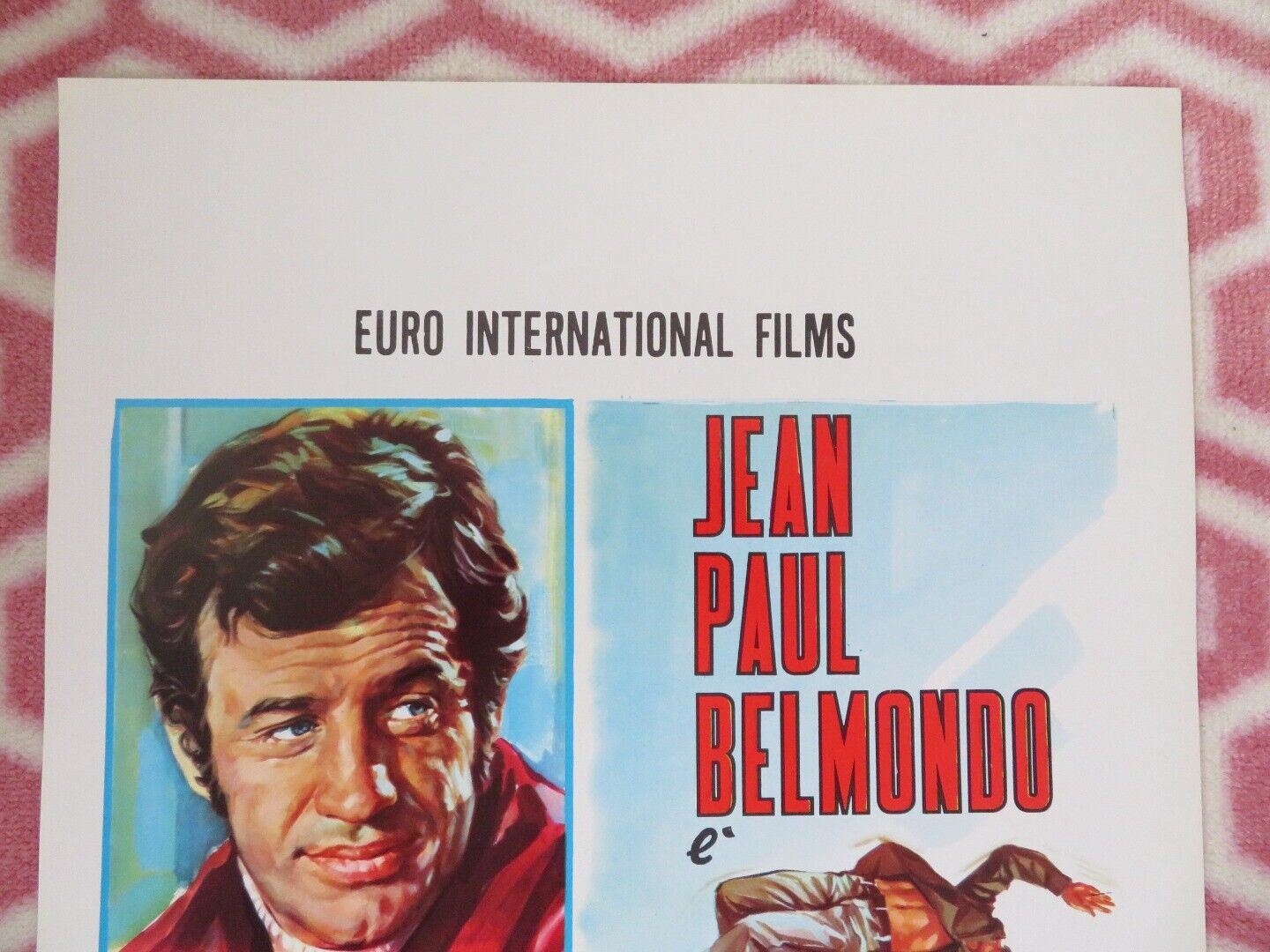 That Man from Rio ITALIAN LOCANDINA (27.5"x 13") POSTER JEAN-PAUL BELMONDO 1964 - Rendezvous Cinema