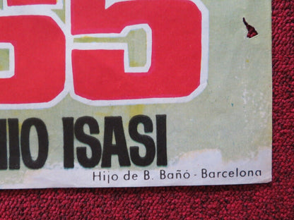 THAT MAN IN ISTANBUL SPANISH ROLLED POSTER HORST BUCHHOLZ SILVA KOSCINA 1965 Movie posters