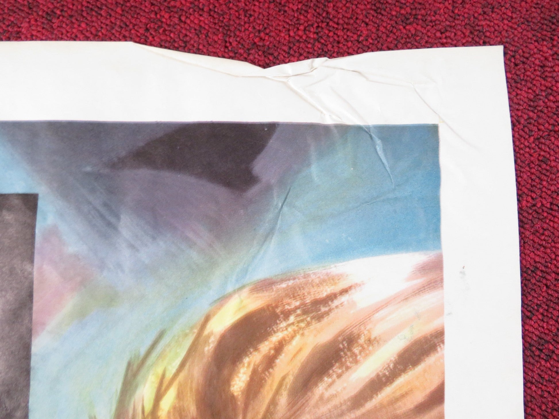 THAT NIGHT! FOLDED US ONE SHEET POSTER JOHN BEAL AUGUSTA DABNEY 1957 Rendezvous Cinema Movie posters