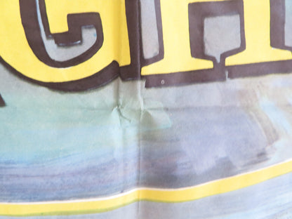 THAT NIGHT! FOLDED US ONE SHEET POSTER JOHN BEAL AUGUSTA DABNEY 1957 Rendezvous Cinema Movie posters