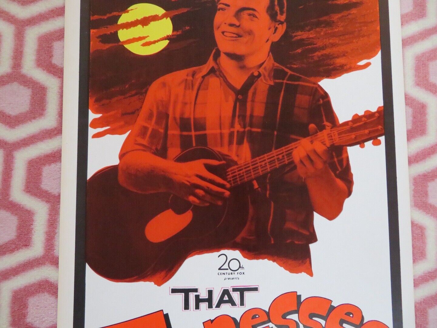 THAT TENNESSEE BEAT US INSERT (14"x 36") POSTER MINNIE PEARL MERLE TRAVIS 1966 - Rendezvous Cinema