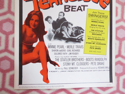 THAT TENNESSEE BEAT US INSERT (14"x 36") POSTER MINNIE PEARL MERLE TRAVIS 1966 - Rendezvous Cinema
