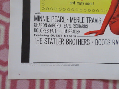THAT TENNESSEE BEAT US ONE SHEET POSTER MINNIE PEARL MERLE TRAVIS 1966 - Rendezvous Cinema