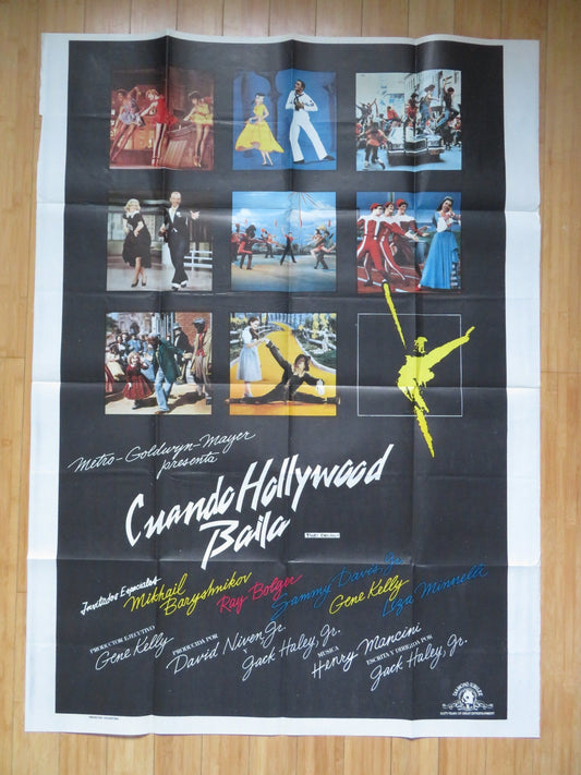 THAT'S DANCING ARGENTINEAN POSTER GENE KELLY LIZA MINNELLI 1985 Rendezvous Cinema Movie posters