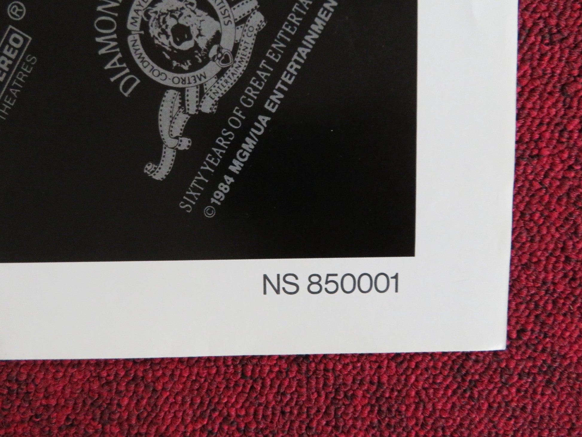 THAT'S DANCING FOLDED US ONE SHEET POSTER SAMMY DAVIS JR. GENE KELLY 1985 Rendezvous Cinema Movie posters