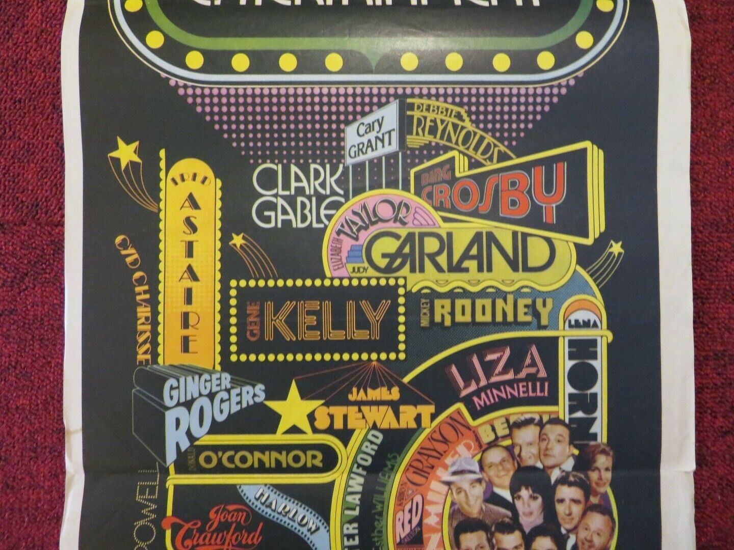 THAT'S ENTERTAINMENT FOLDED AUSTRALIAN DAYBILL POSTER FRED ASTARE BING CROSBY Movie posters