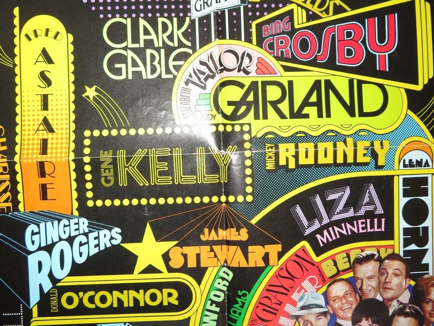 THATS ENTERTAINMENT! FOLDED US ONE SHEET POSTER FRED ASTAIRE GENE KELLY 1974 - Rendezvous Cinema