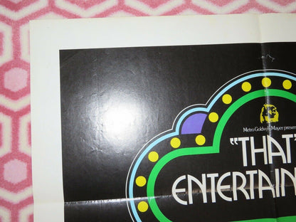 THATS ENTERTAINMENT! FOLDED US ONE SHEET POSTER FRED ASTAIRE GENE KELLY 1974 - Rendezvous Cinema