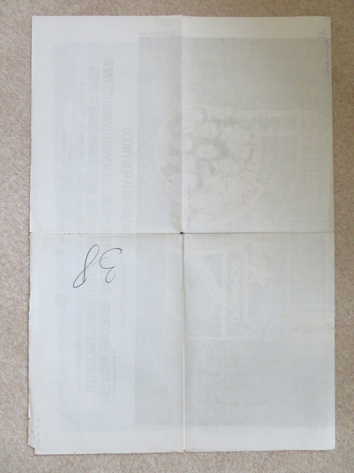 THAT'S ENTERTAINMENT! ITALIAN 2 FOGLIO POSTER FRED ASTAIRE BING CROSBY 1974 Rendezvous Cinema Movie posters