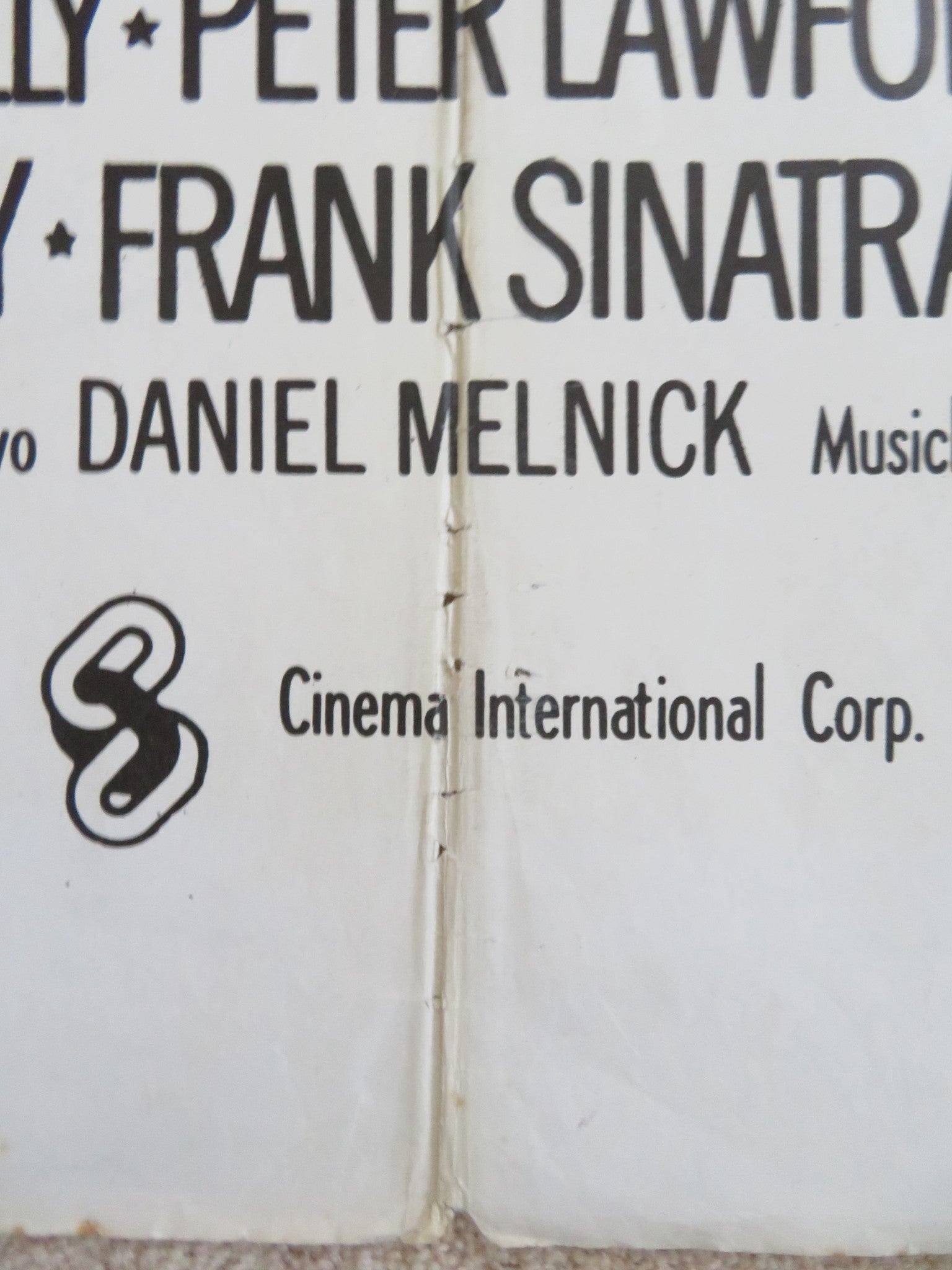 THAT'S ENTERTAINMENT! ITALIAN 2 FOGLIO POSTER FRED ASTAIRE BING CROSBY 1974 Rendezvous Cinema Movie posters