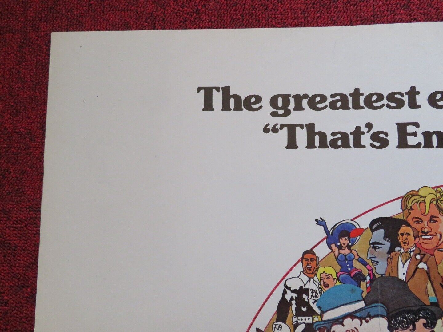 THAT'S ENTERTAINMENT PART 2 - STYLE C FOLDED US ONE SHEET POSTER F ASTAIRE 1976 Movie posters