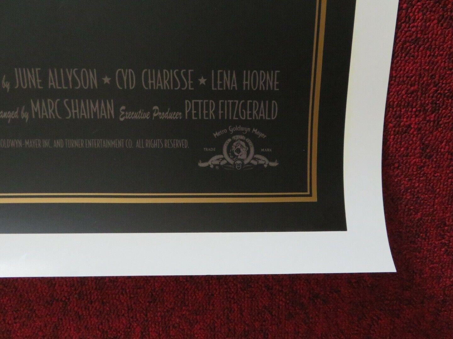 THAT'S ENTERTAINMENT PART III US ONE SHEET ROLLED POSTER GENE KELLY 1994 Movie posters