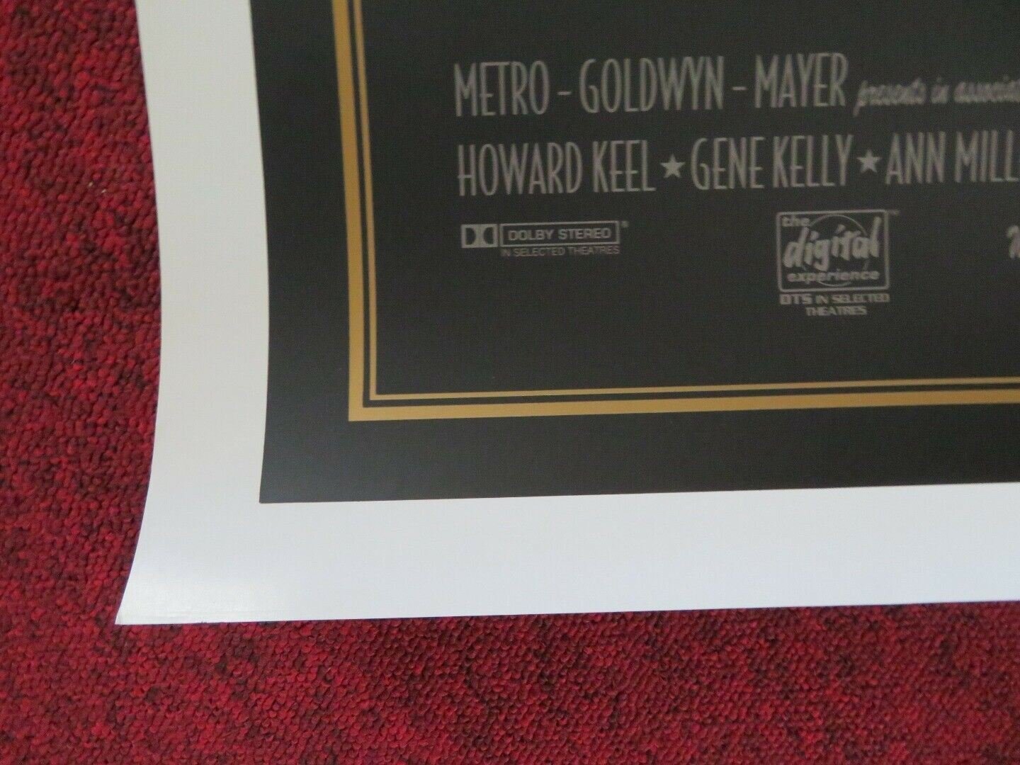 THAT'S ENTERTAINMENT PART III US ONE SHEET ROLLED POSTER GENE KELLY 1994 Movie posters