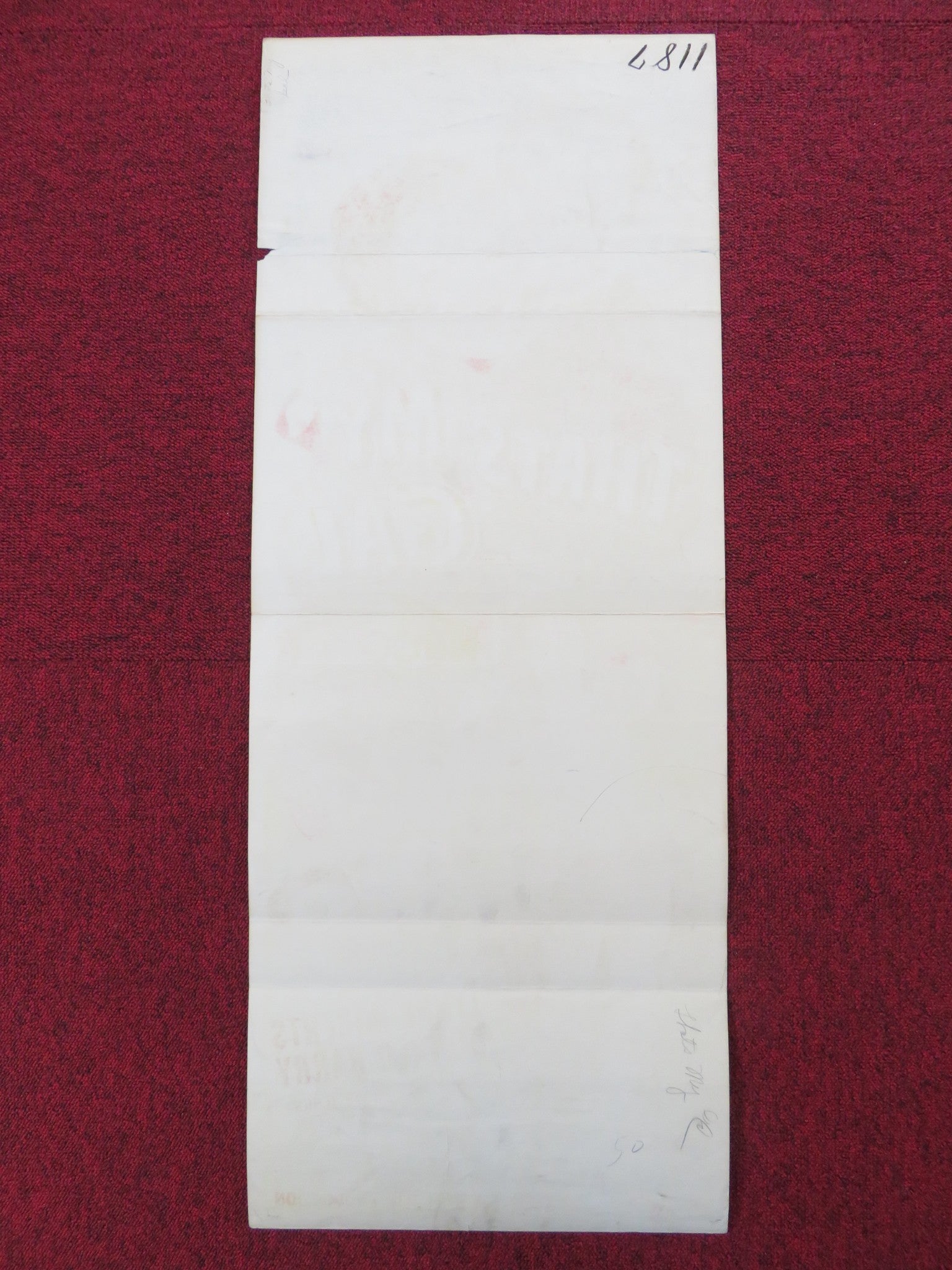 THATS MY GAL US INSERT (14"x 36") POSTER LYNNE ROBERTS DONALD BARRY 1947 Rendezvous Cinema Movie posters