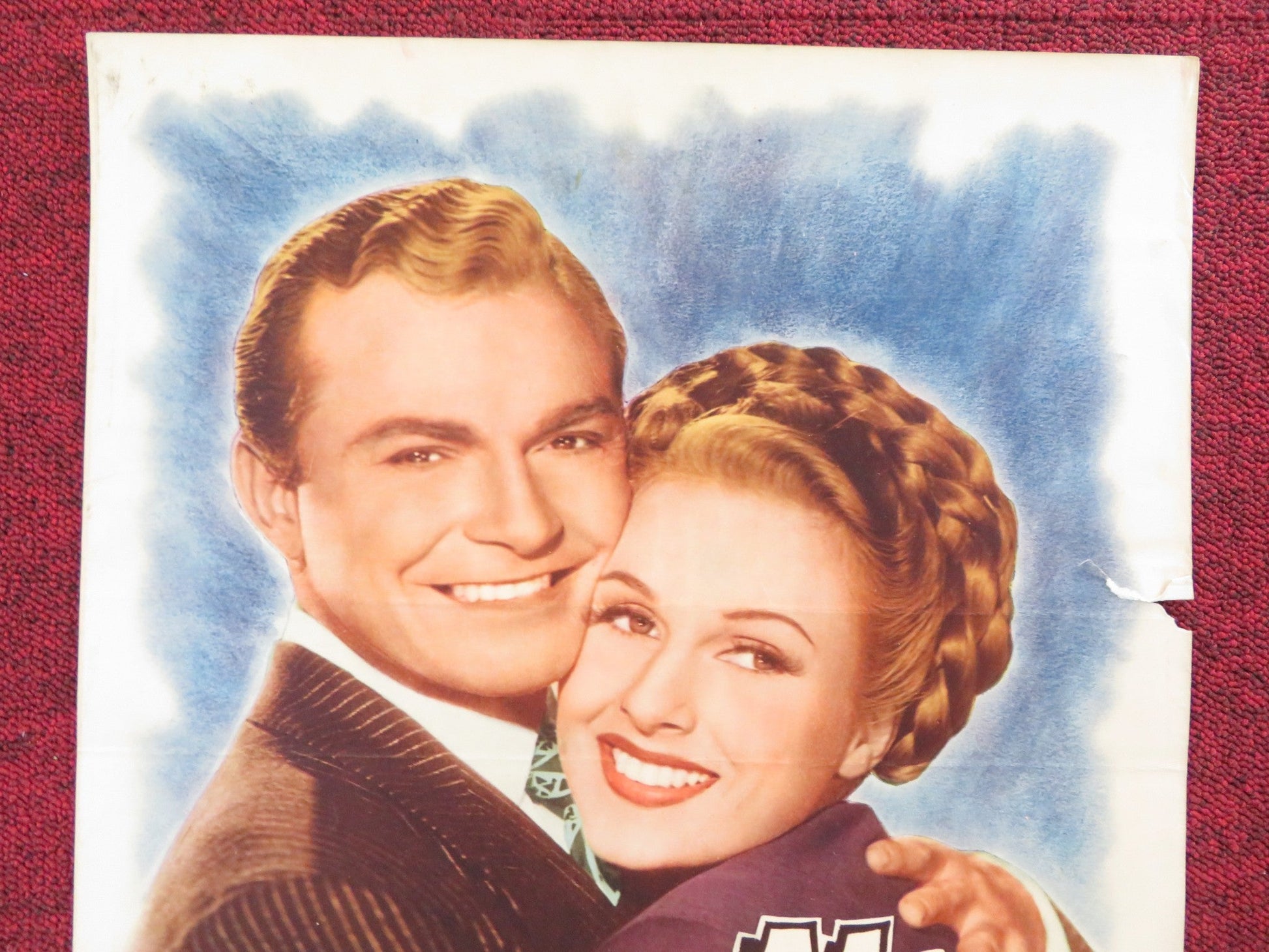 THATS MY GAL US INSERT (14"x 36") POSTER LYNNE ROBERTS DONALD BARRY 1947 Rendezvous Cinema Movie posters