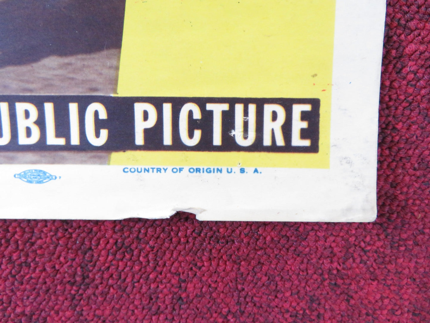 THAT'S MY MAN US INSERT (14"x 36") POSTER DON AMECHE CATHERINE MCLEOD 1947 Rendezvous Cinema Movie posters