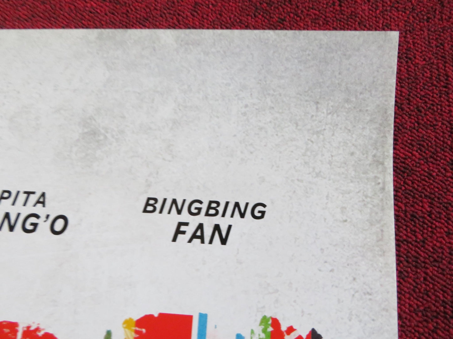 THE 355 US ONE SHEET ROLLED POSTER JESSICA CHASTAIN PENELOPE CRUZ 2022 Rendezvous Cinema Movie posters