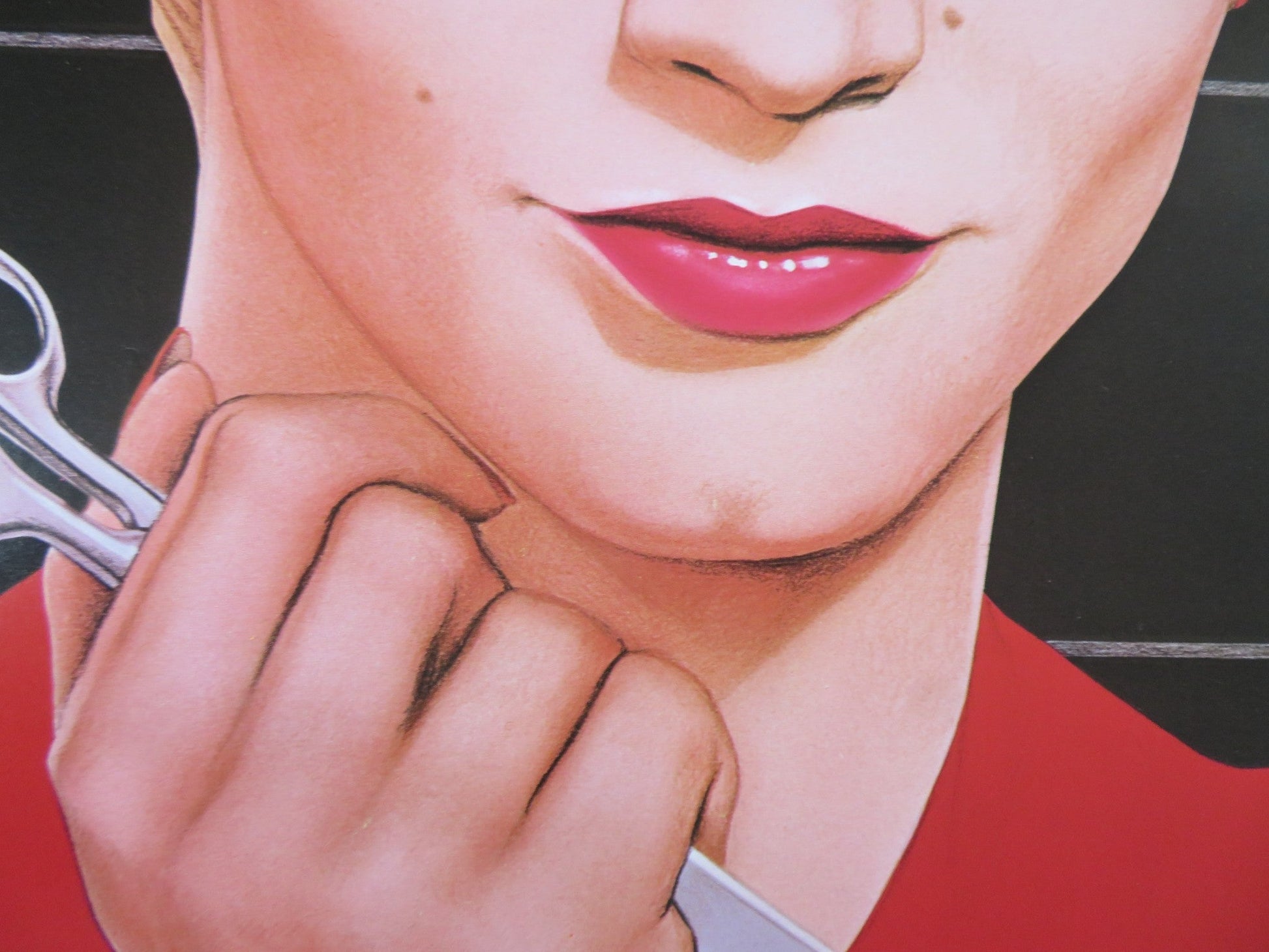 THE 4TH MAN US VHS POSTER JEROEN KRABBE RENEE SOUTENDIJK 1984 Rendezvous Cinema Movie posters