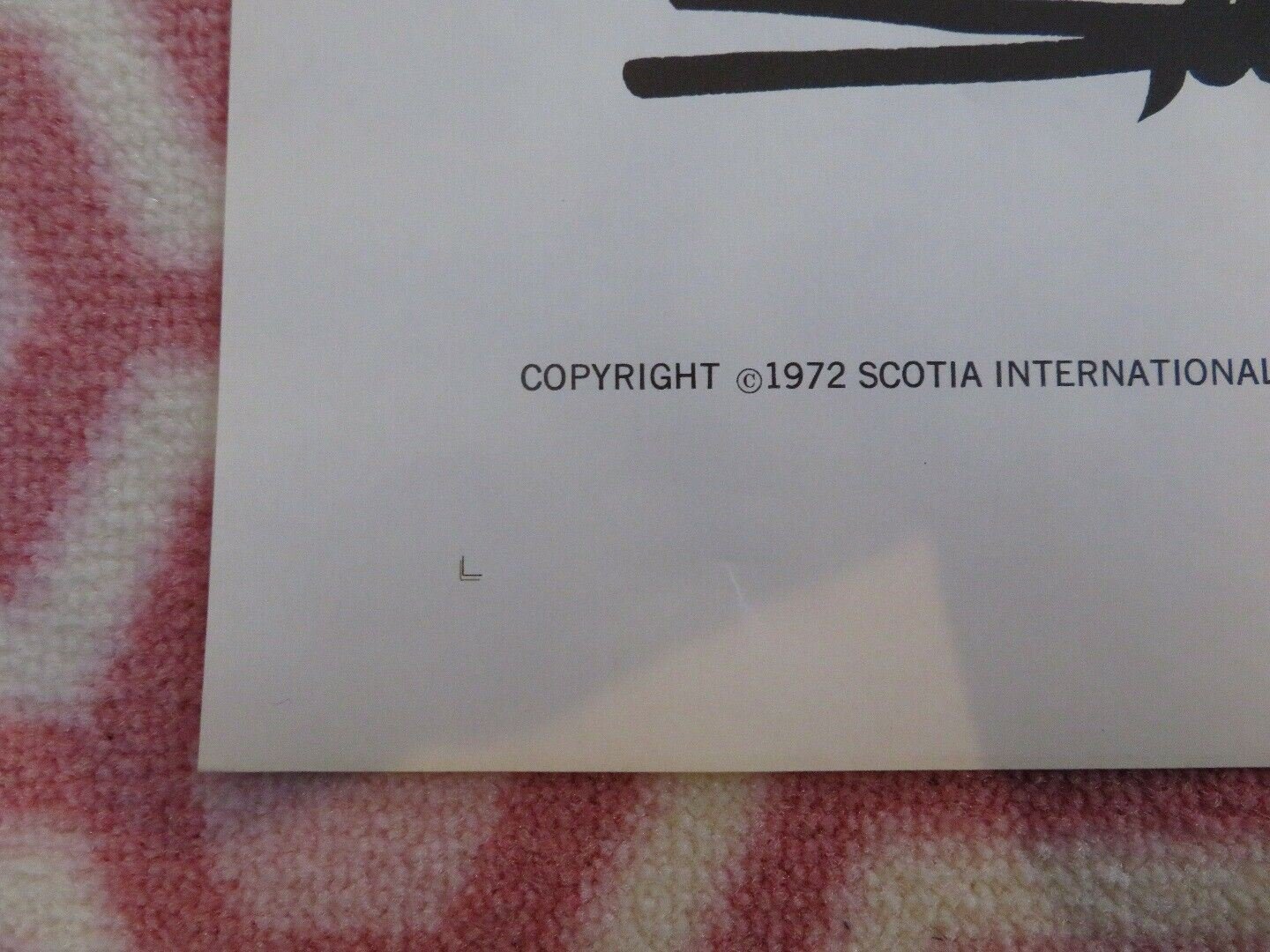 THE 5TH DAY OF PEACE WAR WW2 POSTER US ORIGINAL ONE SHEET FRANCO NERO Movie posters