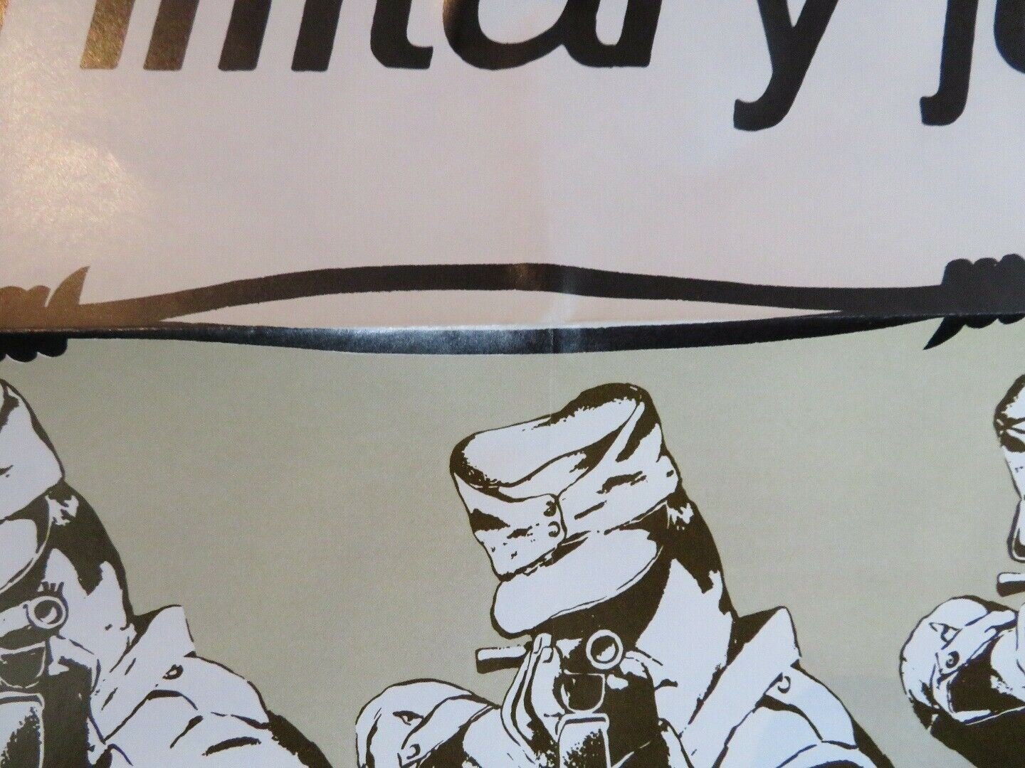 THE 5TH DAY OF PEACE WAR WW2 POSTER US ORIGINAL ONE SHEET FRANCO NERO Movie posters