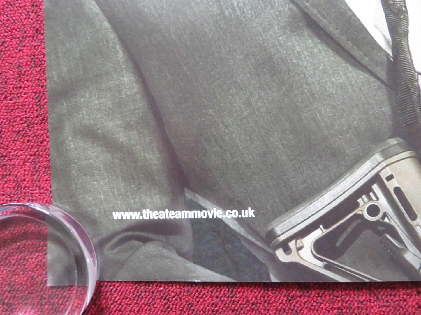 THE A - TEAM UK QUAD (30"x 40") ROLLED POSTER LIAM NEESON BRADLEY COOPER 2010 Rendezvous Cinema Movie posters