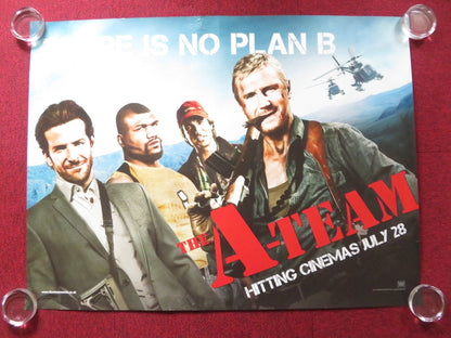 THE A - TEAM UK QUAD (30"x 40") ROLLED POSTER LIAM NEESON BRADLEY COOPER 2010 Rendezvous Cinema Movie posters