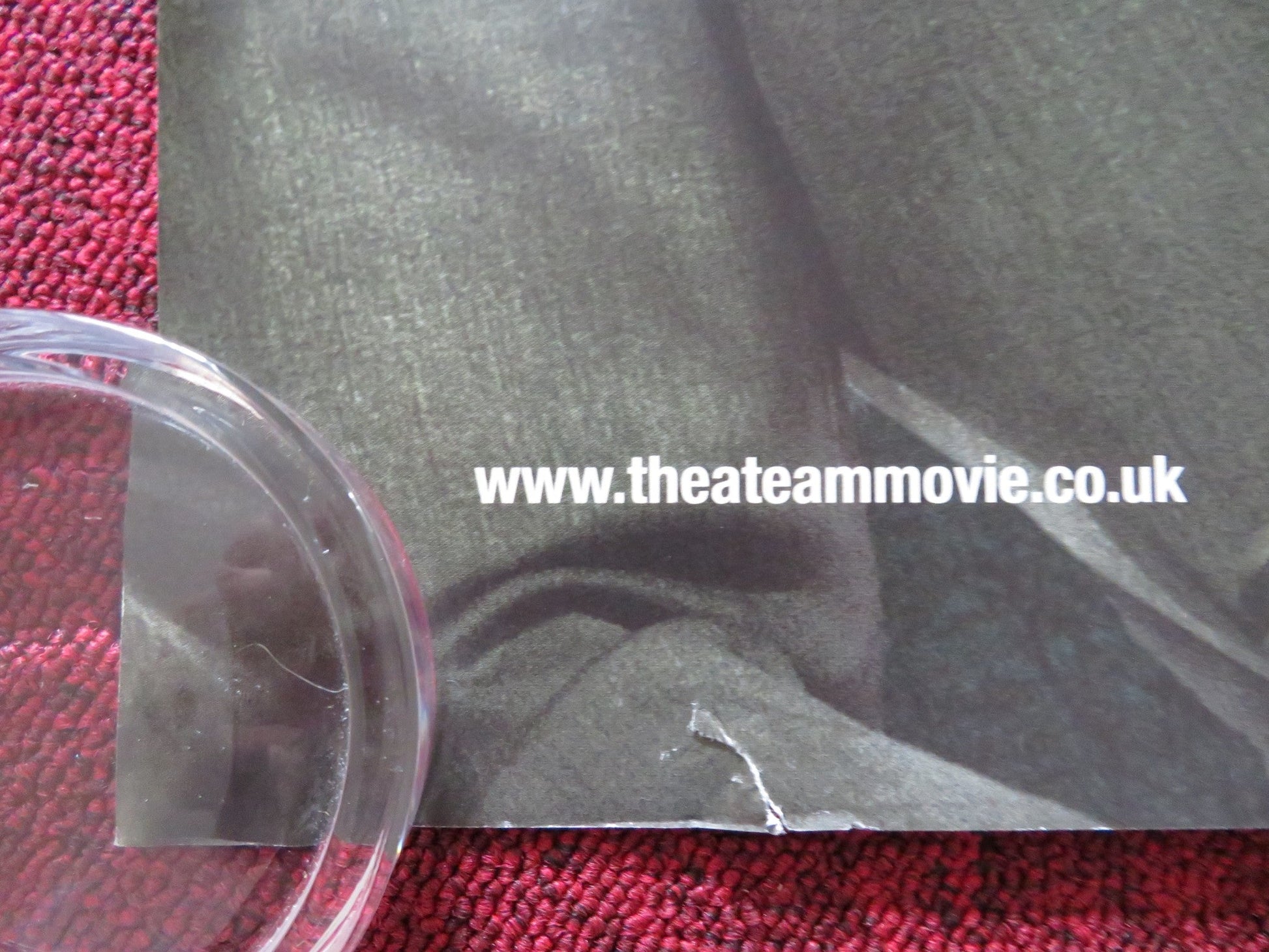 THE A - TEAM UK QUAD ROLLED POSTER LIAM NEESON BRADLEY COOPER 2010 Rendezvous Cinema Movie posters