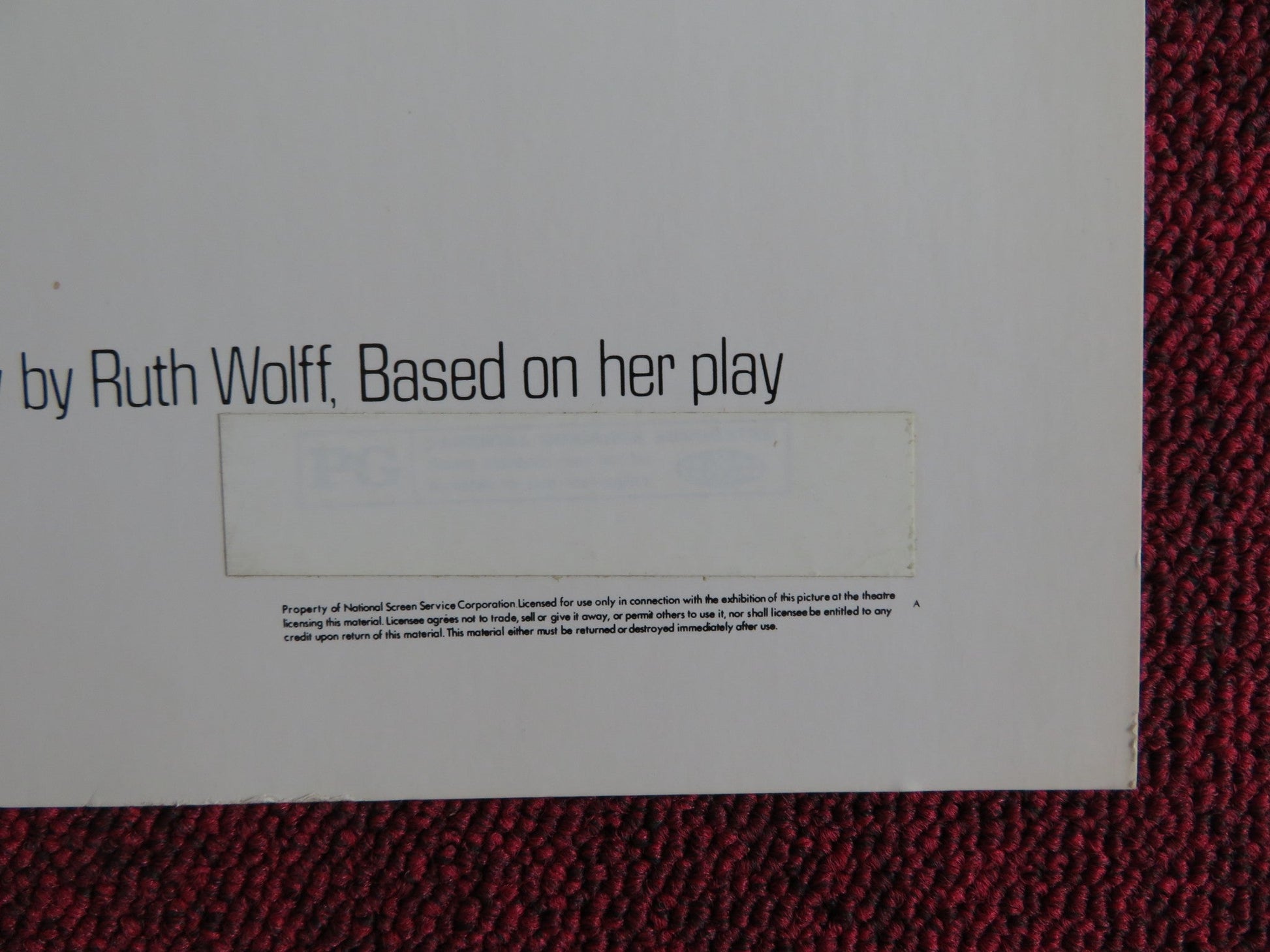 THE ABDICATION US HALF SHEET (22"x 28") POSTER PETER FLINCH LIV ULLMANN 1974 Rendezvous Cinema Movie posters