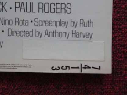 THE ABDICATION US INSERT (14"x 36") POSTER PETER FINCH LIV ULLMANN 1974 Rendezvous Cinema Movie posters