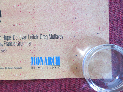 THE ABDUCTION OF ALLISON TATE - b US ONE SHEET ROLLED POSTER BARBARA BOSSON 1986 Rendezvous Cinema Movie posters