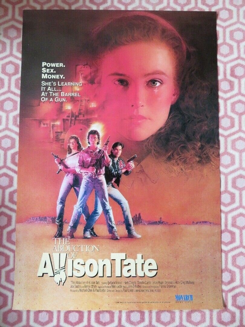 THE ABDUCTION OF ALLISON TATE US ONE SHEET ROLLED POSTER Movie posters